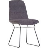 Stuhl Chill in grau, Sessel, Retro Look, Clubsessel, Küche, Esszimmer Wohnzimmer