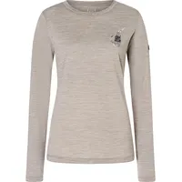 Super.natural Damen Lil Ski Bunny Longsleeve (Größe L, beige)