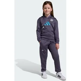 adidas Minecraft Trainingsanzug Jogginghose Grau 116