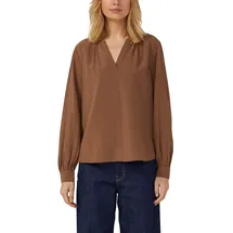 s.Oliver Weiche Viskose-Bluse mit Raffung - 46
