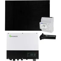 Growatt 3kWp Glas Glas PV-Anlage ohne Speicher mit SPH3000TL BL-UP