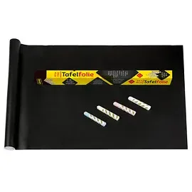 IDENA Tafelfolie selbstklebend 45 x 200 cm 2 St. Schwarz