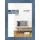 Oslo Modern blau 21x29,7 cm 1 St.