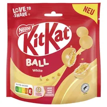 Nestlé KitKat Ball White, Weiße Schokolade, 130 g