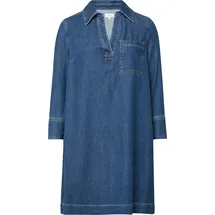 s.Oliver Denim-Kleid Midikleid Blau 46