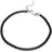 FIRETTI Fußkette FIRETTI "Schmuck Geschenk Edelstahl Fußschmuck Venezianerkette Color", grau (schwarz, edelstahlfarben), Fußketten, Damen, Edelstahl