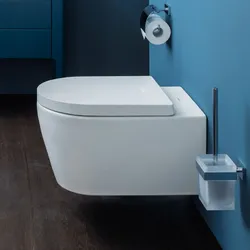 Duravit ME by Starck Wand-WC Rimless Set, Badkeramik, weiß