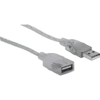 Manhattan Hi-Speed (USB 2.0) Verlängerungskabel (1.80 m, USB 2.0),