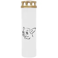HS Candle Grabkerze GK-03999 (1-tlg), Grabkerze Brenndauer 100 Stunden mit Tier-Motiv