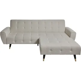 Jahnke CHILLAX DREAM 3-Sitzer boucle sanftes Weiß