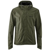Gonso Save Light Herren Regenjacke wind- und wasserdicht, Radjacke mit Kapuze grün S