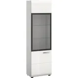 Möbel Boss Vitrine Ice 45 x 34 x 160 cm Weiß