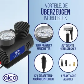 Alca Havarie Kompressor 12V, 120W, max. 7 bar, tragbar, schwarz