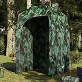 vidaXL Duschzelt Camouflage Wasserfest