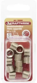 Kraftwerk Gewindeeinsätze M10x1.25 mm (12 Stk.)