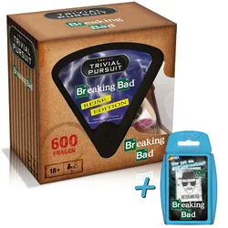Trivial Pursuit - Breaking Bad + Top Trumps Kartenspiel BUNDLE Gesellschafsspiele