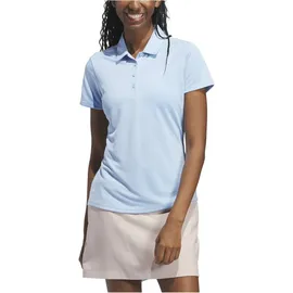 adidas Solid Performance Short Sleeve Poloshirt Clear Sky XS