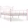 vidaXL Bettgestell 90 x 200 cm Rosa