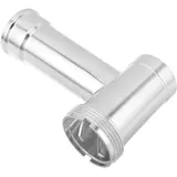 BESPORTBLE Aluminium Fleischwolf-gehäuse Ersatzteil für Elektrische Fleischwölfe Robuste Mincing Tube mit Verbesserter Fütterung Vielseitig für Rind Schwein Huhn Langlebiges Zubehör für