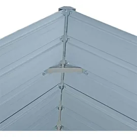 Estexo Hochbeet 240 x 80 x 77 cm Anthrazitgrau