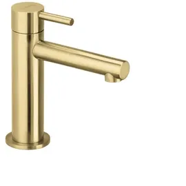 Herzbach Design iX PVD Waschtischarmatur Brass Steel