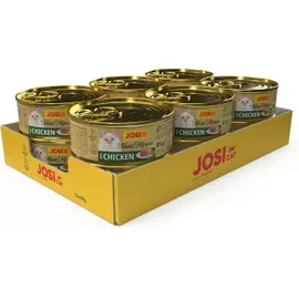 JosiCat Finest Mousse mit Huhn 12 x 85 g