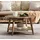 VASAGLE Couchtisch Weiß MDF 80 x 45 cm