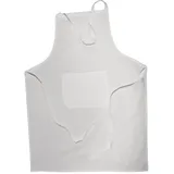 Rayher 3829000 Schürze, weiß, 70x95cm, SB-Btl 1Stück