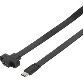 Renkforce USB-C 0,5 m Schwarz