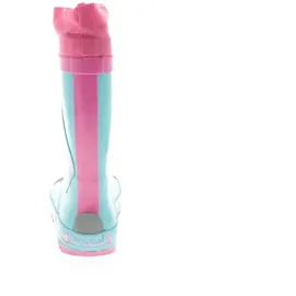 Playshoes Gummistiefel Eulen Türkis 21
