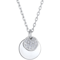 Elli Plättchen Kristalle Elegant Ketten   Damen 