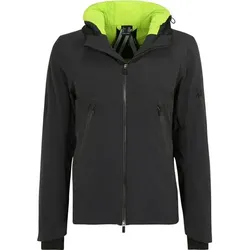 RH+ Herren Funktionsjacke Funktionsjacke 4, black/acid lime 222, XL