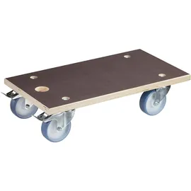 wagner® design yourself WAGNER Transporthilfe Multiplex MAXIGRIP 57,5 x 30 x 15 cm, Rollen, Ø 100 mm mit Grip