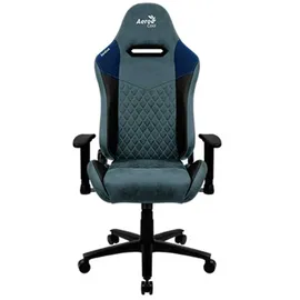 AeroCool DUKE AeroSuede Gaming Chair stahlblau