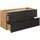 petits-meubles Waschtischunterschrank 120 x 59 cm Schwarz