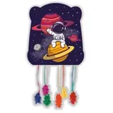 CONVER PARTY - Astronaut-Piñata - Partyartikel - Kinderpartys, Geburtstage und Feierlichkeiten - Dekoration 30 cm