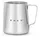 Smeg CMMJ01 Milchaufschäumkännchen 450ml Edelstahl