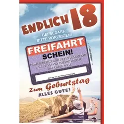 Geburtstagskarte Volljährigkeit 5559037   Bild