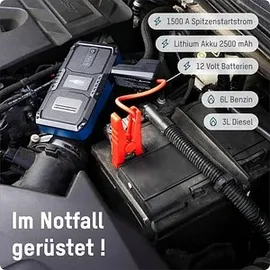 Ansmann Jump Starter 10.0 Amper Schnellstarter 1900-0129 Arbeitsleuchte