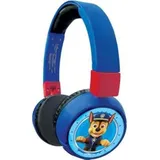 Lexibook Paw Patrol 2-in-1-Bluetooth-Kopfhörer Blau/Rot