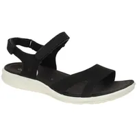 ECCO Cruise 3 Strap (Nubukleder) schwarz Damen