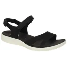ECCO Cruise 3 Strap (Nubukleder) schwarz Damen