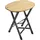 Brunner Campingstuhl Twisty Bamboo Grau/Beige