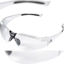 TOOLCRAFT TO-5343207 Schutzbrille Schwarz, Klar EN 166 DIN 166