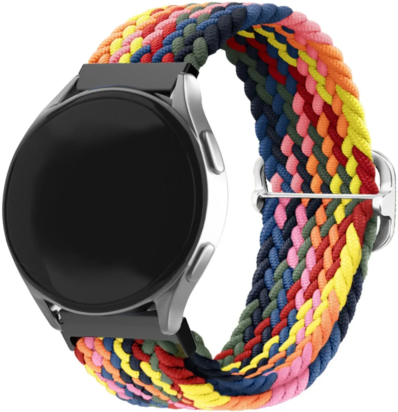 Strap-it Gard Pro Health Smartwatch 2+ Armband Nylon für Gard Pro Health Smartwatch 2+ - Mehrfarbig - Elastisch
