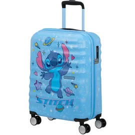 American Tourister Wavebreaker Disney 4-Rollen Cabin 55 cm / 36 l blau/silber