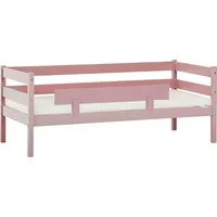 Hoppekids Einzelbett »ECO Comfort Kinderbett, Kiefer Massivholz, Jugendbett inkl. Rollrost«, 70x160 cm, wahlweise in verschieden Farben/ Matratze/ Absturzsicherung, rosa