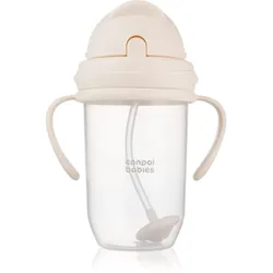 Canpol babies Cup Tasse mit Gewichten Nude 6m+ 270 ml