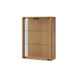 VCM Hängevitrine Udina 60 x 25 x 80 cm Braun