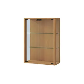 VCM Hängevitrine Udina 60 x 25 x 80 cm Braun